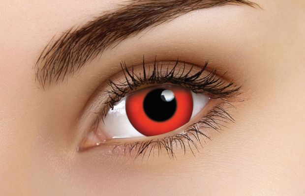 Red Devil 1-day Coloured Contacts